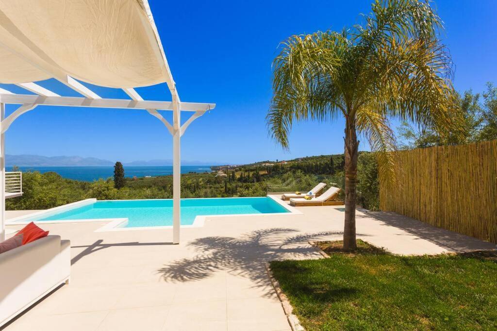 Koroni - Villa Merkouri - Entire Villa With Panoramic View Exterior photo